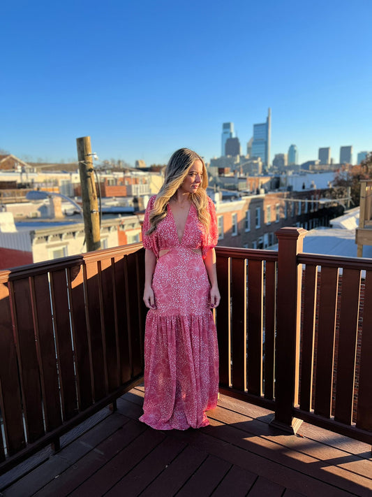 GOLDEN HOUR Maxi Dress